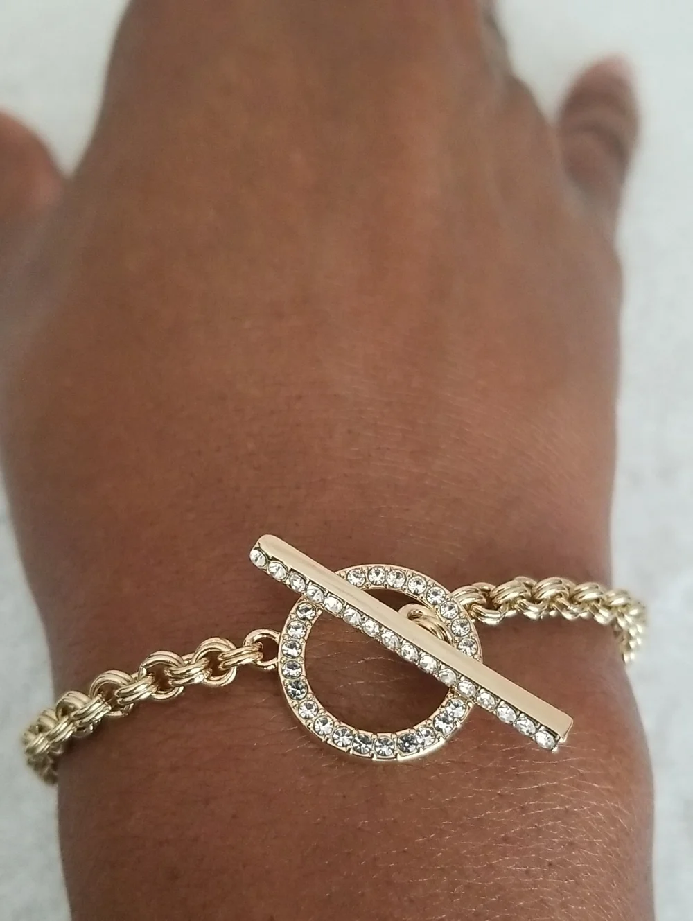 New Ralph Lauren Pave Flex Bracelet